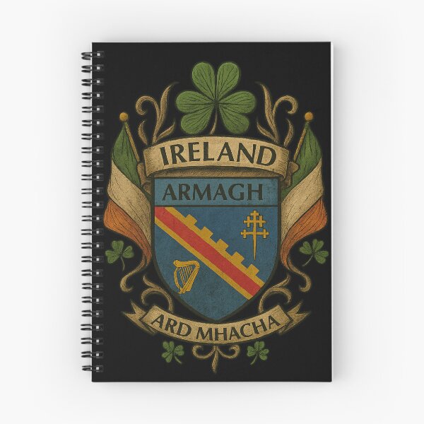 Item preview, County Armagh Ireland Coat of Arms Heritage designed and sold by REAL IRISH GIFTS.