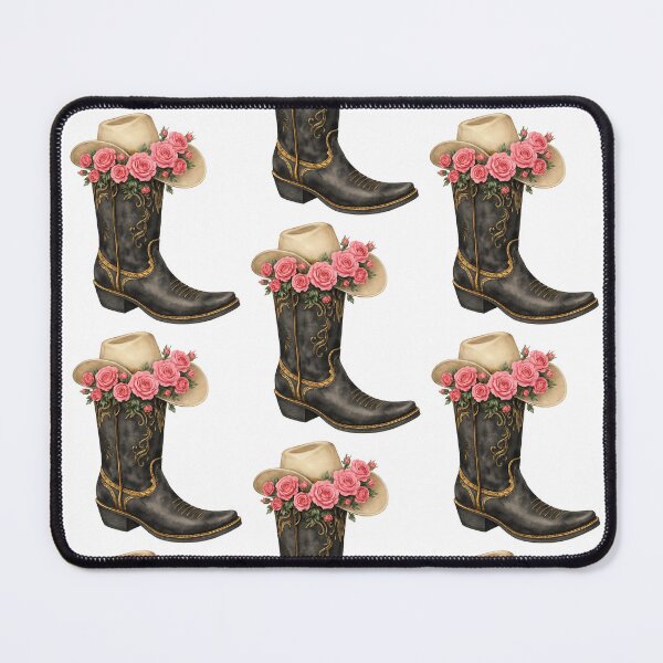 Item preview, Pretty in Pink Cowgirl Boots designed and sold by Simply Rustic.