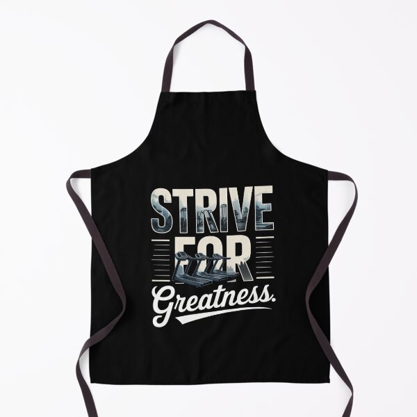 Item preview, Strive For Greatness – Treadmill Gym Motivation Typography designed and sold by Enea Kelo.