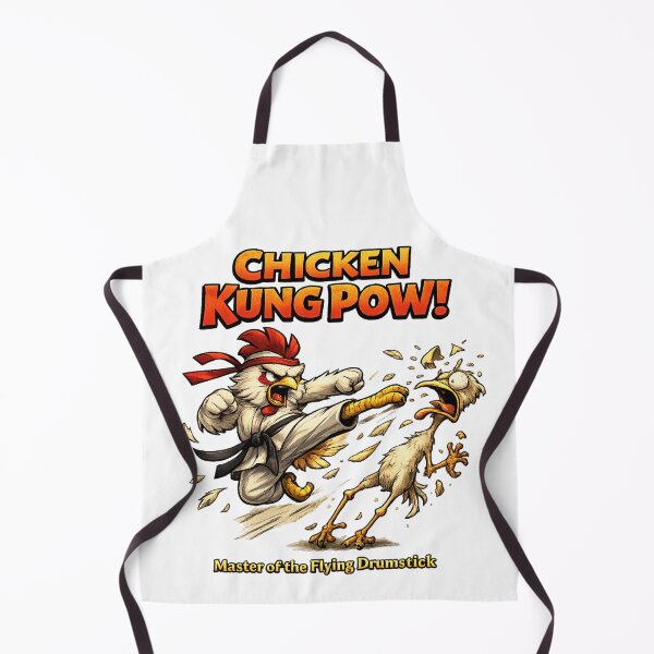 Item preview, CHICKEN KUNG POW! designed and sold by CrazyGirlllc.