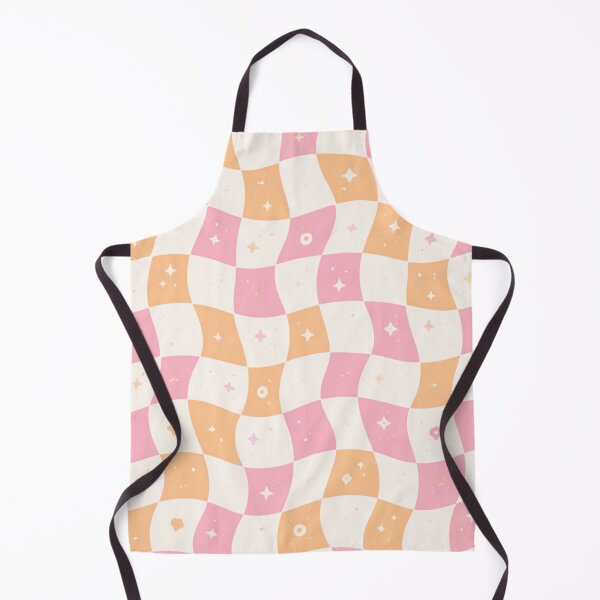 Item preview, Wavy Retro Checkerboard Pattern – Trendy Pastel Y2K Aesthetic Design designed and sold by Creativeeworld777.