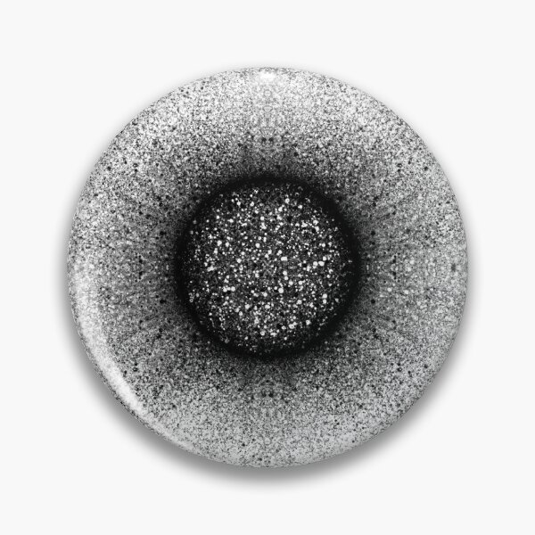 Item preview, Black and white "Poof" tile designed and sold by Cherevan.