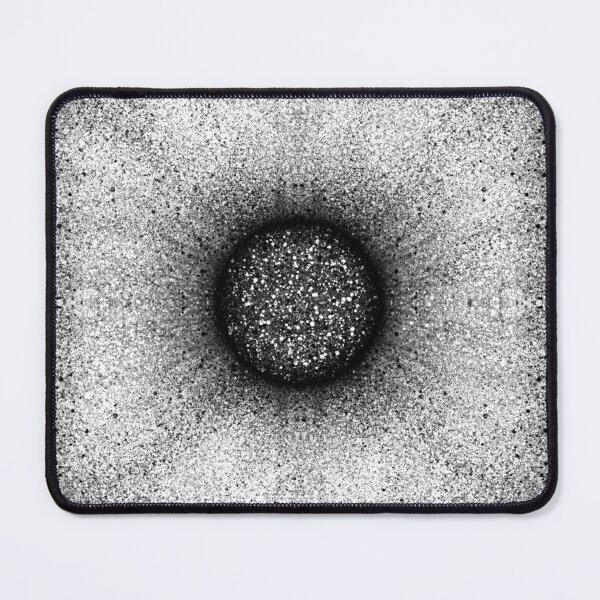 Item preview, Black and white "Poof" tile designed and sold by Cherevan.