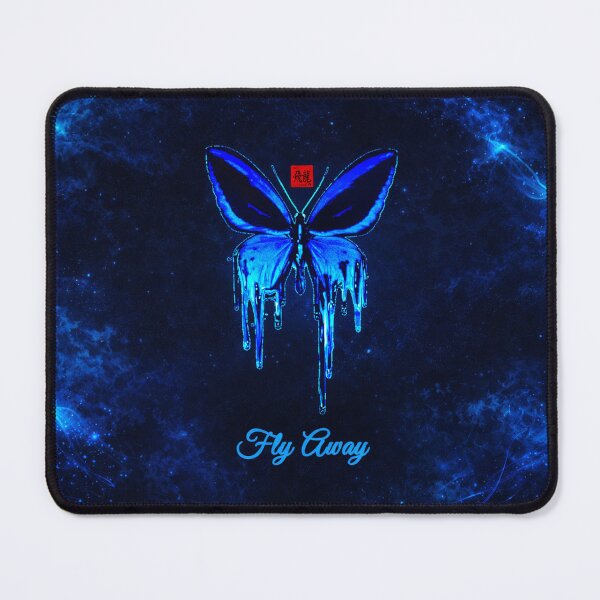 Item preview, Beautiful Blue Butterfly Grace and Transformation designed and sold by Fei Long Design Hub.