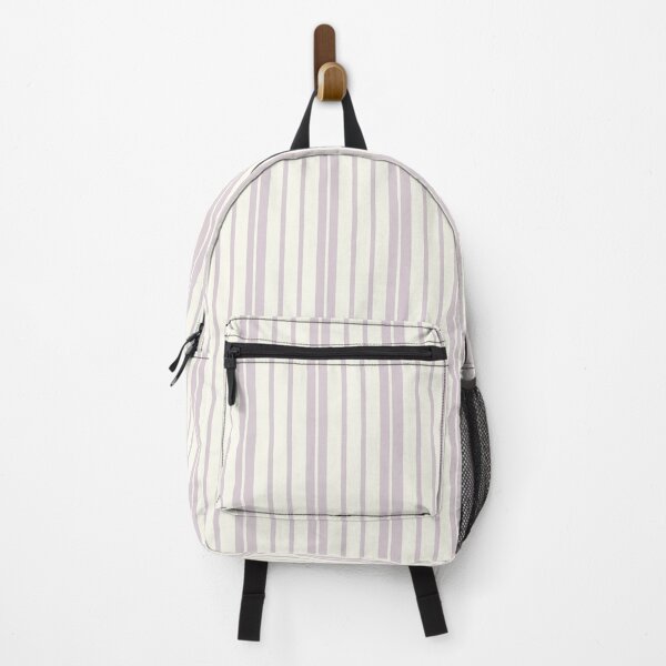 Item preview, Vertical Cabana Stripes Light Cream on Soft Pink designed and sold by Hanna McCown.