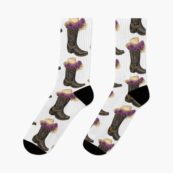 Item preview, Perfect in Purple Cowgirl Boots designed and sold by Simply Rustic.