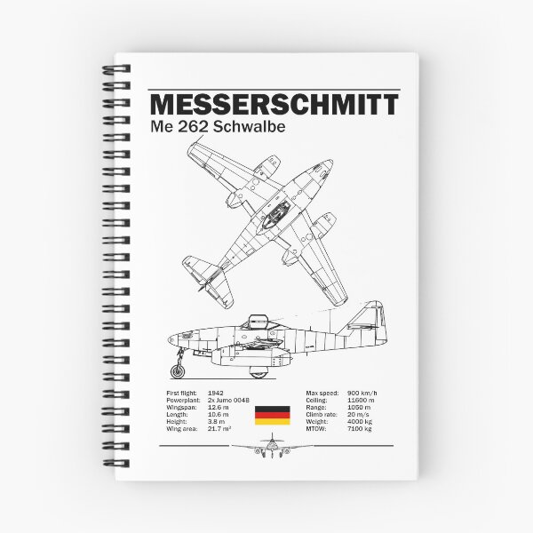 Item preview, Messerschmitt Me 262 Schwalbe Blueprint Poster WWII German Jet Fighter Aircraft Diagram Aviation Wall Art designed and sold by Justinian Matieu.
