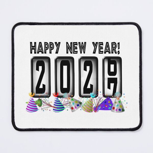 Item preview, New Years Odometer Party Hats 2027 designed and sold by Gravityx9.