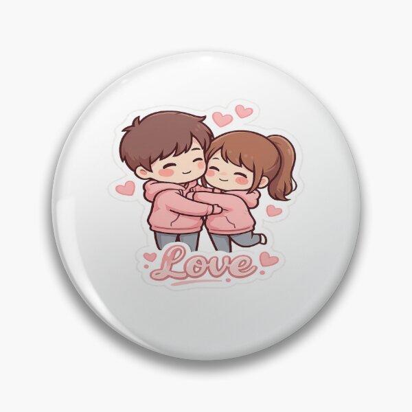 Item preview, cute couple designed and sold by Pics-Art-Vibe.