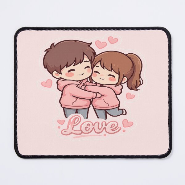 Item preview, cute couple designed and sold by Pics-Art-Vibe.
