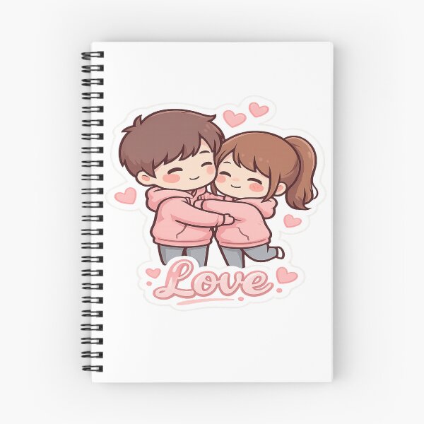 Item preview, cute couple designed and sold by Pics-Art-Vibe.