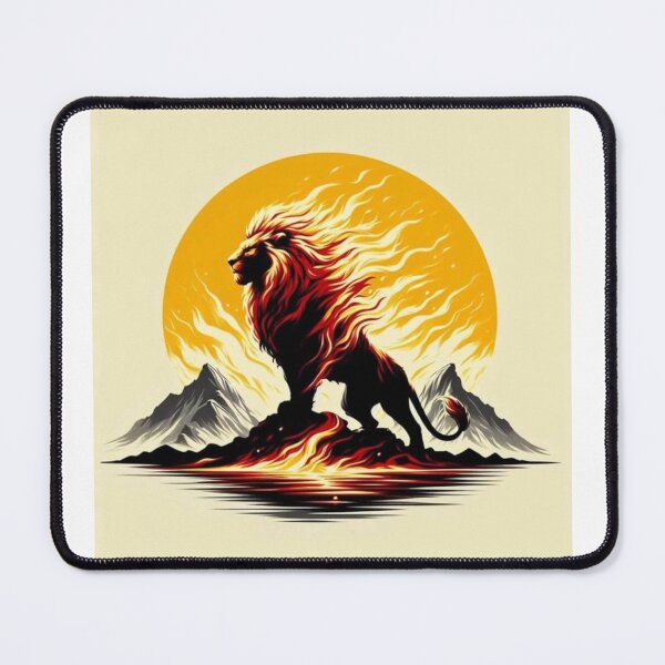 Item preview, fire lion designed and sold by TREND DESIGN SHOP.