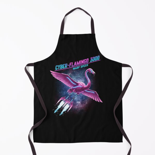 Item preview, Cyber-Flamingo 3000 Warp Speed Retro Futuristic Space Art designed and sold by Valeriia_Isaieva.