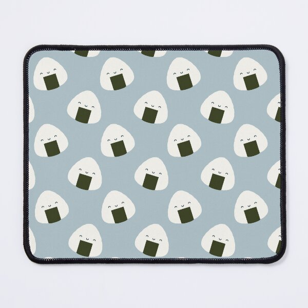 Item preview, Kawaii Onigiri // driftwood blue designed and sold by Becca Alessi.