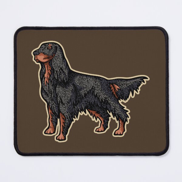 Aperçu de l'œuvre Illustration du Setter Gordon créée et vendue par sifis.
