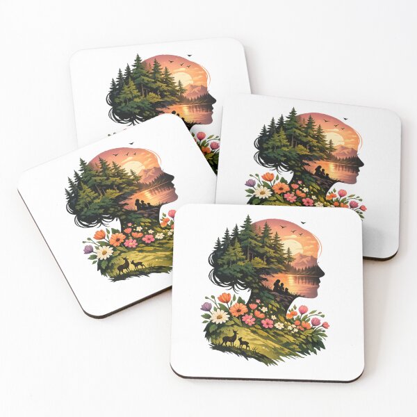 Item preview, "The world blossoms in its strength" – Mother's Day design full of nature & love designed and sold by CoolContent Factory.