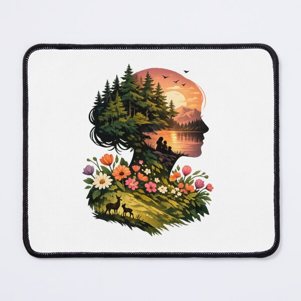 Item preview, "The world blossoms in its strength" – Mother's Day design full of nature & love designed and sold by CoolContent Factory.