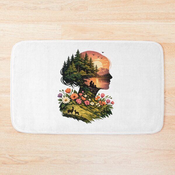 Item preview, "The world blossoms in its strength" – Mother's Day design full of nature & love designed and sold by CoolContent Factory.