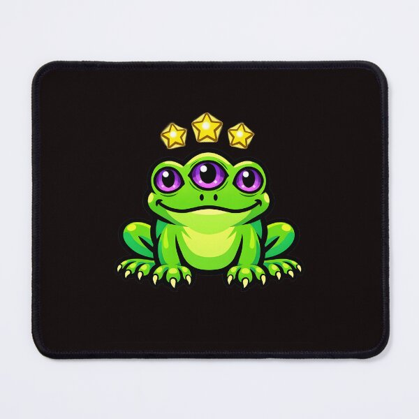 Item preview, Celestial Frog - Three Eyed Toad with Star Crown Dreamcore designed and sold by Rawecz Studio.