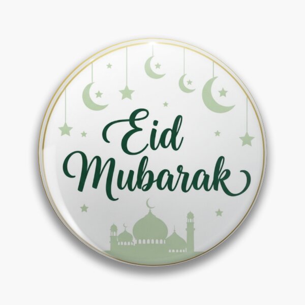 Item preview, Elegant Golden Aid El Fitr Greeting - Islamic Geometric Mandala Sticker designed and sold by soufiane bouhfad.