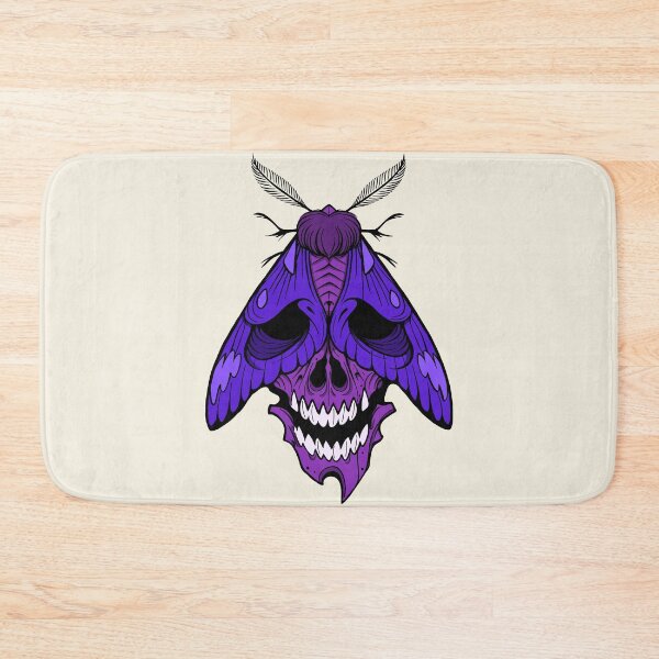 Item preview, Purple tattoostyle moth designed and sold by Pamelarts.