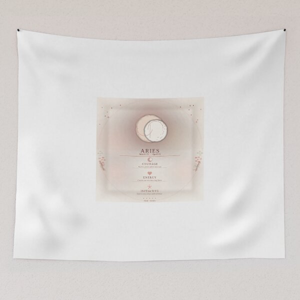 Item preview, Illustration of the Aries astrological sign designed and sold by sparkleslibra28.