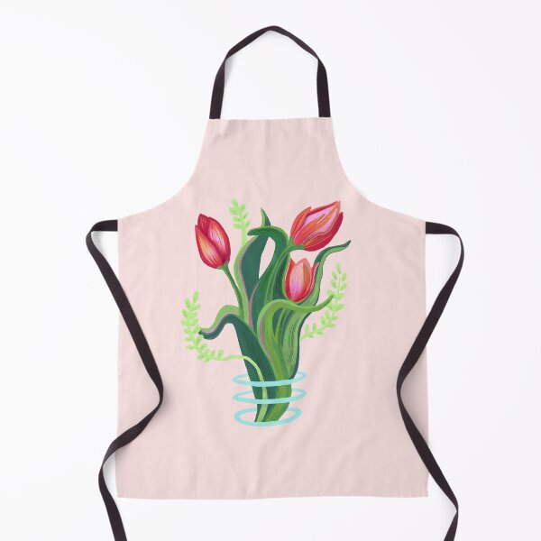 Item preview, Spring Tulips Bliss - Whimsical Flower Bloom Illustration designed and sold by FaliushART.