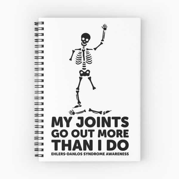 Item preview, EDS Awareness - Joints Go Out More Than I Do Skeleton designed and sold by Jesabee Designs.