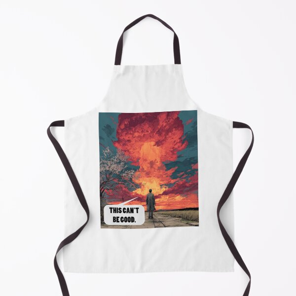Item preview, This Can’t Be Good – Dystopian End-of-the-World Apathy Art designed and sold by Ignorant-Artist.