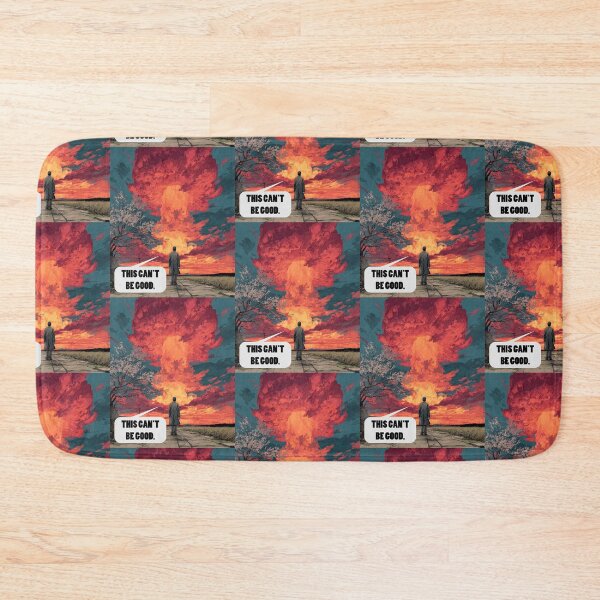 Item preview, This Can’t Be Good – Dystopian End-of-the-World Apathy Art designed and sold by Ignorant-Artist.