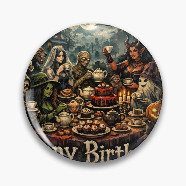 Item preview, Supernatural creatures birthday tea party. designed and sold by The velvet fungus.