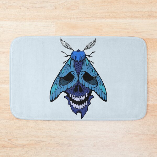 Item preview, Blue moth tattoostyle designed and sold by Pamelarts.