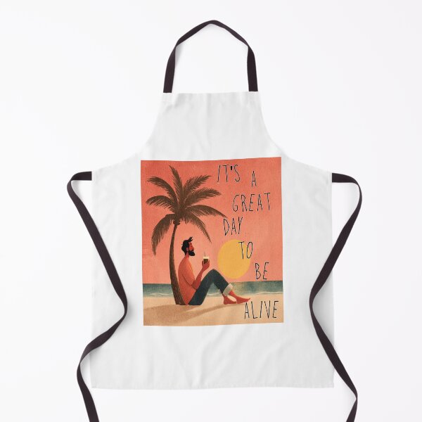 Item preview, It’s a Great Day to Be Alive – Sunset Beach Positivity Art designed and sold by Ignorant-Artist.