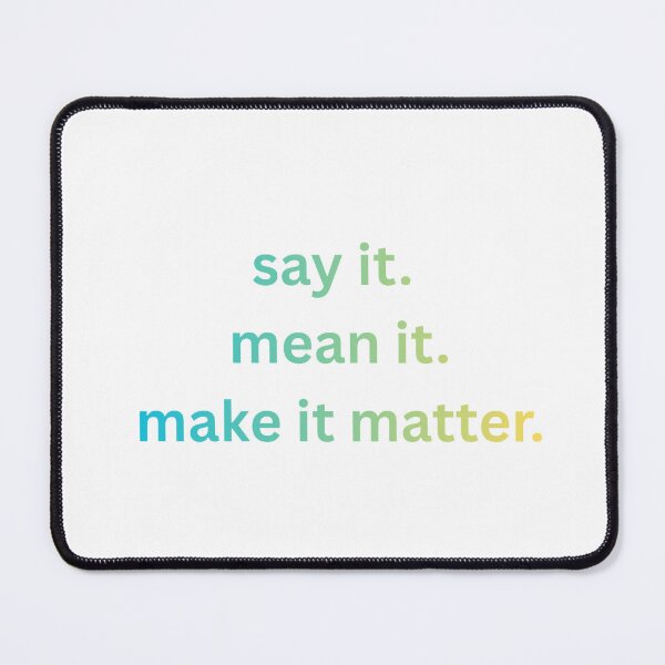 Item preview, first amendment law society motto - say it. mean it. make it matter. frutiger aero colorway designed and sold by uniquehockey.