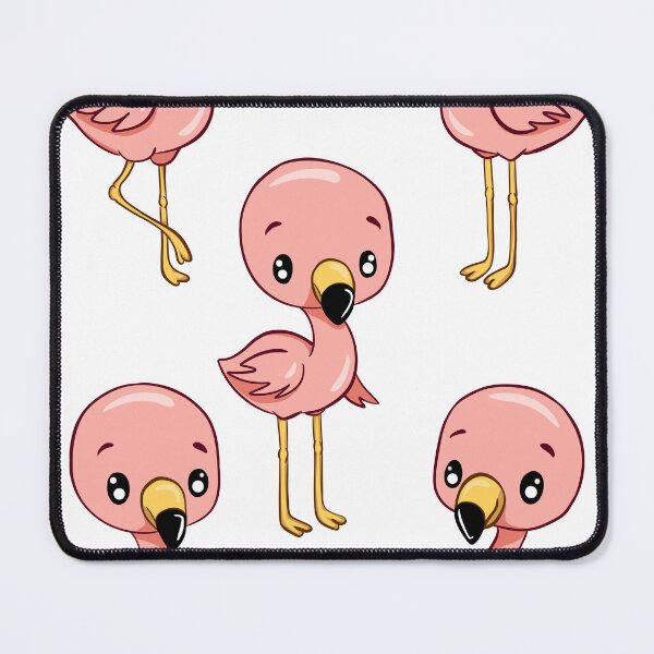 Item preview, Cute Kawaii Flamingo Stick Pack - Pink Bird Stickers designed and sold by LYAN-STORE.