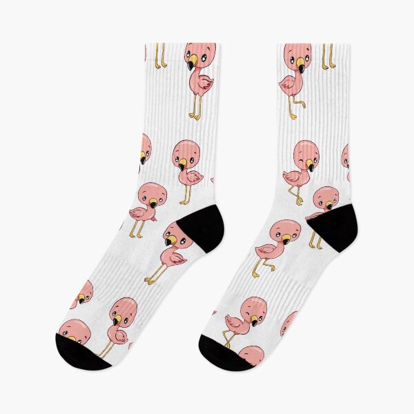 Item preview, Cute Kawaii Flamingo Stick Pack - Pink Bird Stickers designed and sold by LYAN-STORE.