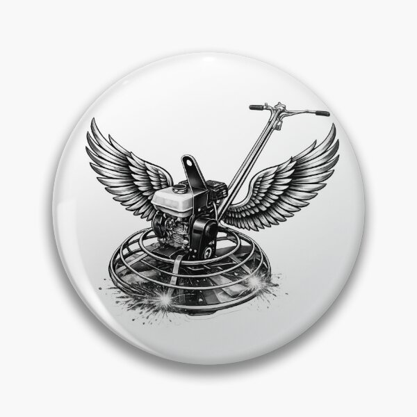 Item preview, Winged Power Trowel designed and sold by STICKR-UP.