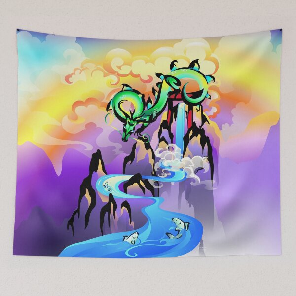 Item preview, Leaping the Dragon's Gate designed and sold by rhpotter.