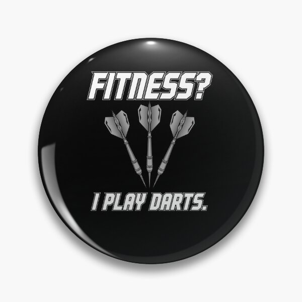 Item preview, Fitness? I Play Darts - Funny Darts Player Humor designed and sold by aga4kids.