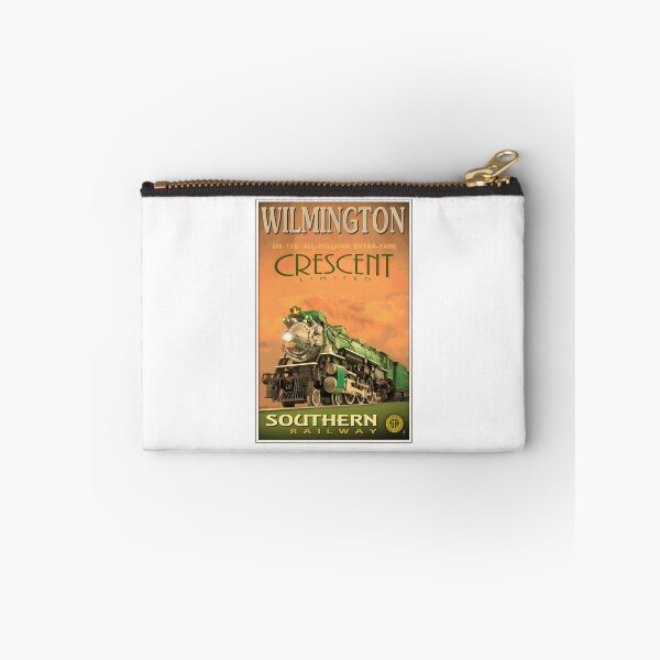 Item preview, Vintage Southern Railway Crescent Limited Steam Locomotive Poster designed and sold by CharlieDesings.
