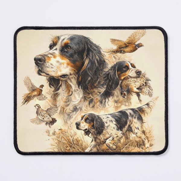 Item preview, English Setter – Elegant Hunting Dog Pencil Illustration designed and sold by TammyHunterArt.