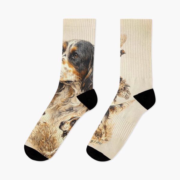 Item preview, English Setter – Elegant Hunting Dog Pencil Illustration designed and sold by TammyHunterArt.