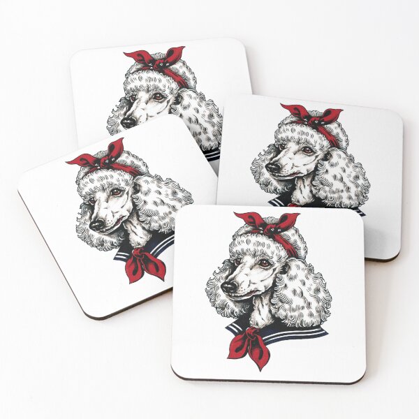Item preview, Sailor Jerry poodle puppy designed and sold by MendaciousMina.