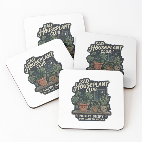 Item preview, Sad Houseplant Club Night Shift designed and sold by okay-so.