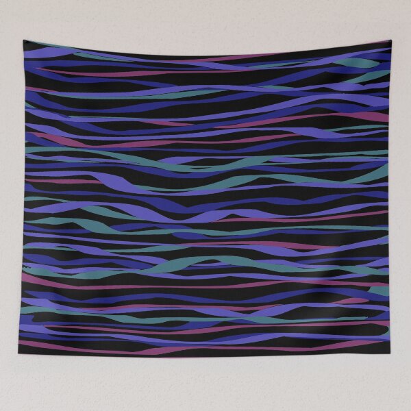 Item preview,  Texture with horizontal wavy stripes designed and sold by ZorianArt.