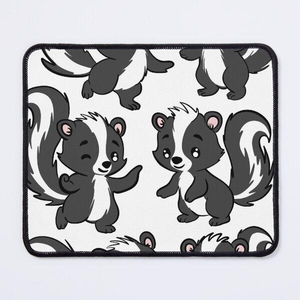 Item preview, Adorable Kawaii Skunk Character Sticker Pack designed and sold by LYAN-STORE.