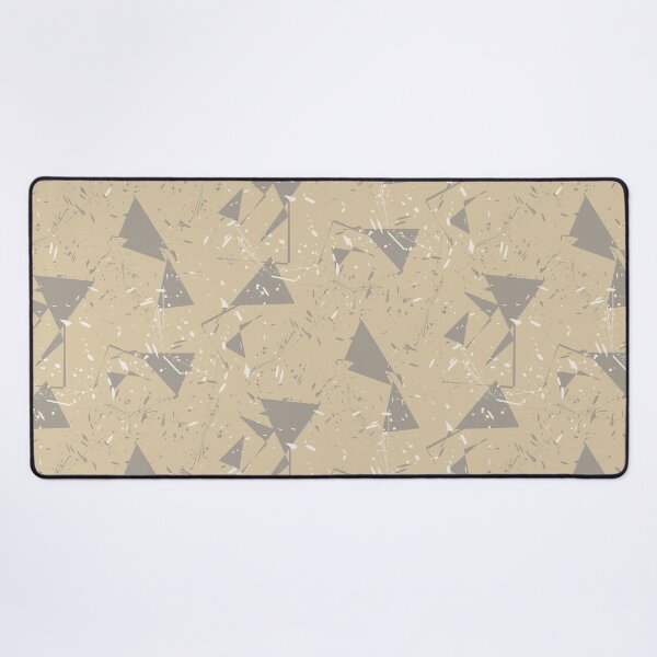 Item preview, Warm Neutral Triangles Sand Warm Gray designed and sold by Kreativa1.