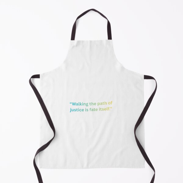 Item preview, "Walking the path of justice is fate itself" JJBA part 6 stone ocean emporio final quote, dub designed and sold by uniquehockey.