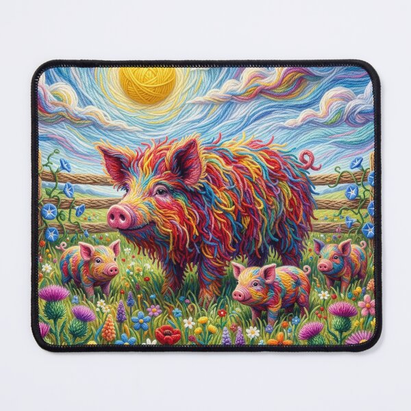 Item preview, Yarn Pig and Yarn Piglets  designed and sold by Tridentulus.