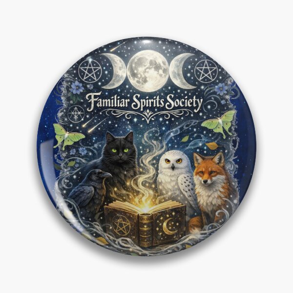 Item preview, Witch Familiar Animals – Familiar Spirits Society Triple Moon Pagan Magic designed and sold by MysticOzzy.